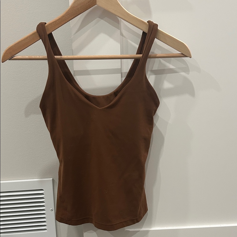 lululemon athletica Brown Camisole